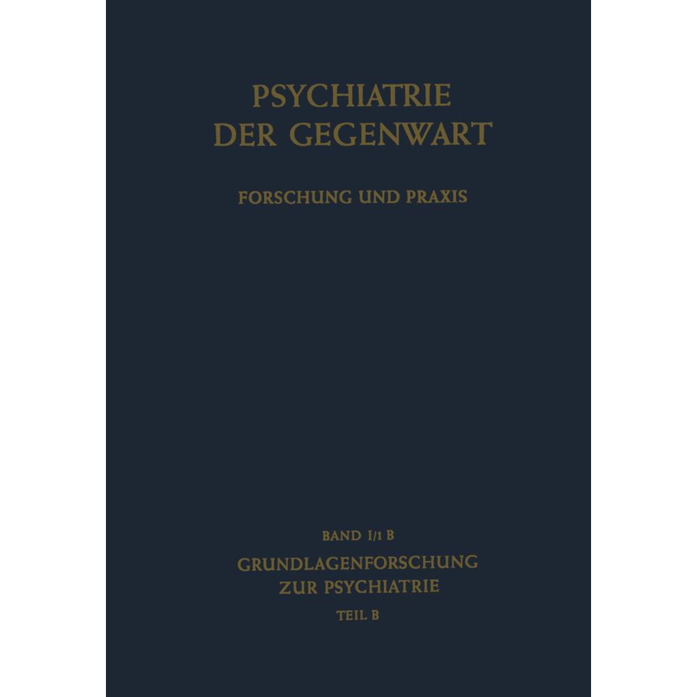 Grundlagenforschung zur Psychiatrie, Fachbücher