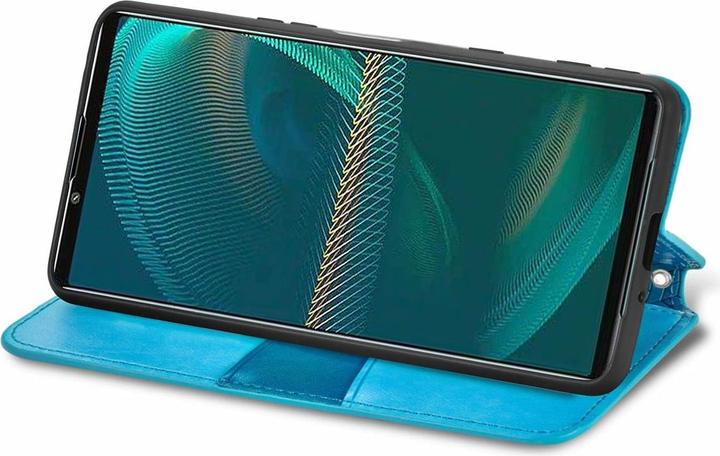 Produktbild König Design Hülle Handy Schutz für Sony Xperia 5 III Case Flip Cover Tasche Etuis Bumper (Sony Xperia 5 III)