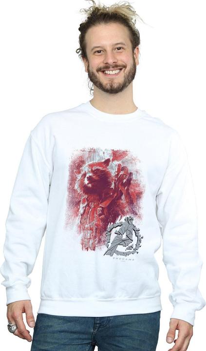 Produktbild Avengers Endgame Rocket gebürstet Baumwolle Sweatshirt (4XL)