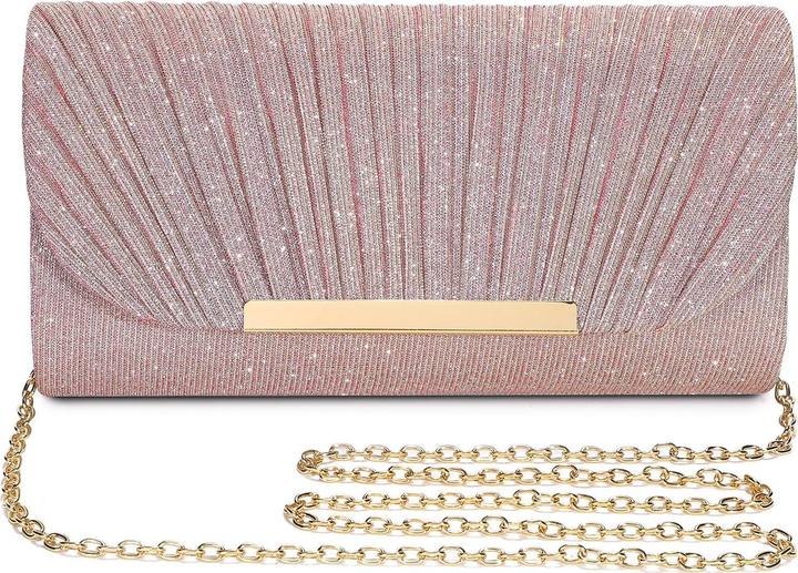 Produktbild Only-Bags.Store Abendtasche, Modische Handtasche, Elegante Hochzeitstasche, Kettenumschlagtasche