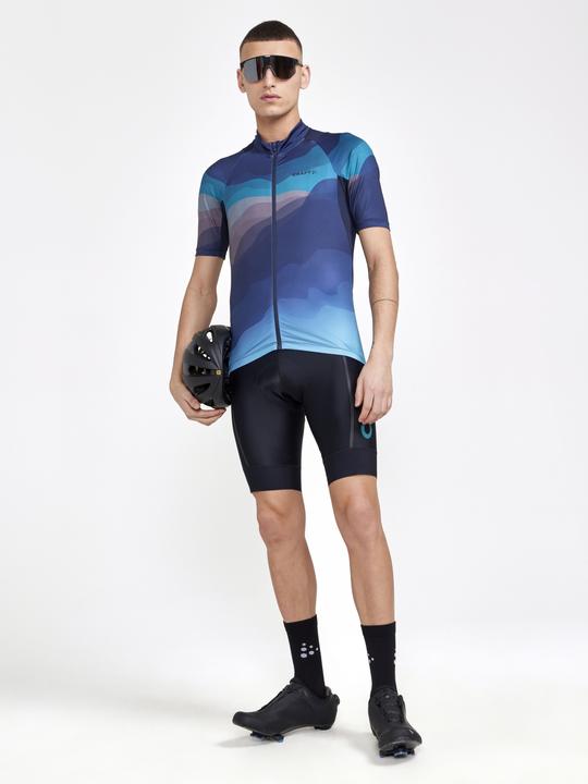 Actual product image Craft Adv Endur Graphic Jersey M Aquamarine-Multi XS (XS)
