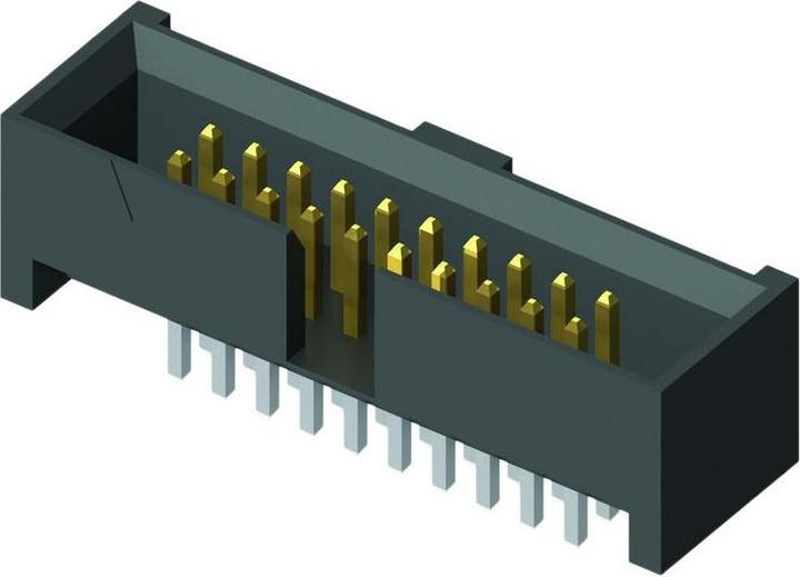 Produktbild SAM SHF 1.27mm shrouded PCB header, 10P