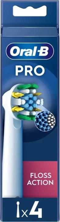 Image du produit Oral-B Tête Pro Floss Action avec poils interdentaires pour l'élimination de la plaque dentaire (4x)
