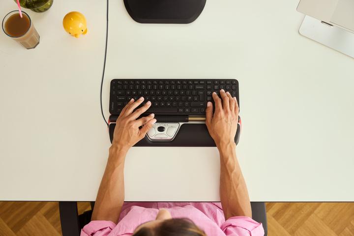 Immagine prodotto Contour RollerMouse rosso, con cavo (Cablato)