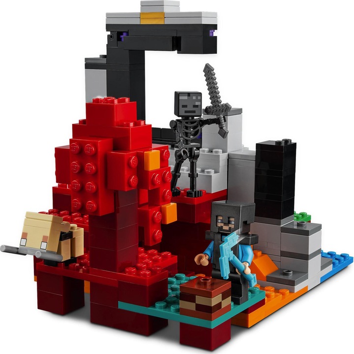 Actual product image LEGO The destroyed portal (21172, LEGO Minecraft)