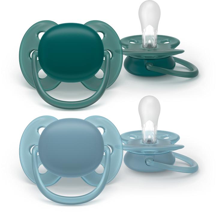 Actual product image Philips Avent Pacifier SCF093/02 ultra soft (2x)