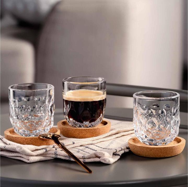 Produktbild Leonardo Cappuccino Becher Gocce 3 60 ml, 2 Stück (60 ml, 1x)