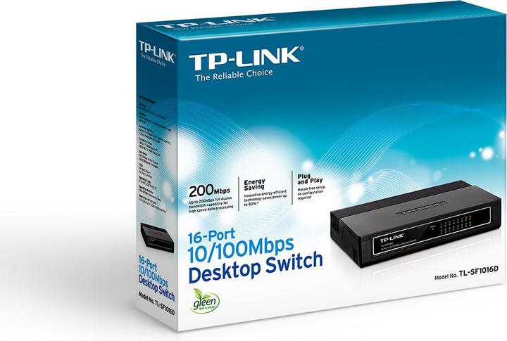 Immagine prodotto TP-Link Tl-Sf1016d (16 porte)