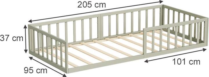 Produktbild VitaliSpa aus Metall Minno (90 x 200 cm)