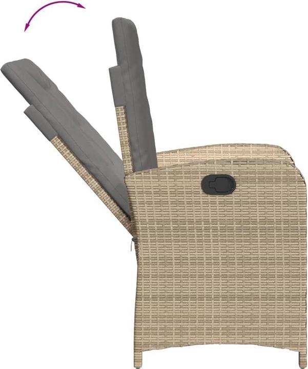 Produktbild vidaXL Garten Essgruppe (190 x 80 x 74 cm)