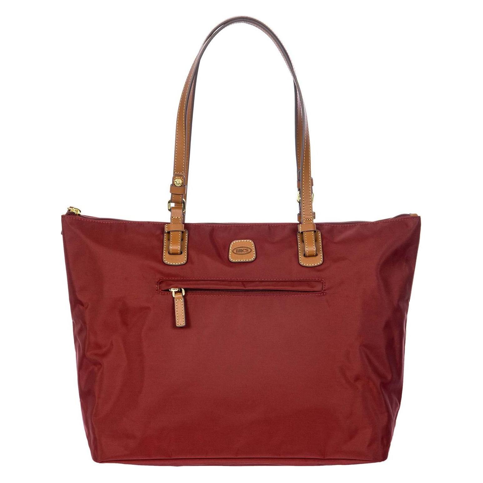 Brics, Damen, Handtasche, X-Bag Shopping, Rot