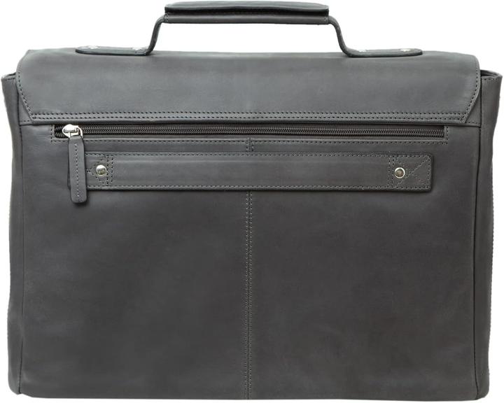 Produktbild Pridesoul Laptoptasche Leder Percent d.grau (15")