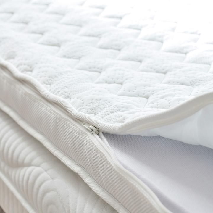 Image du produit Loberon Topper Danisar blanc (180 x 200 cm)