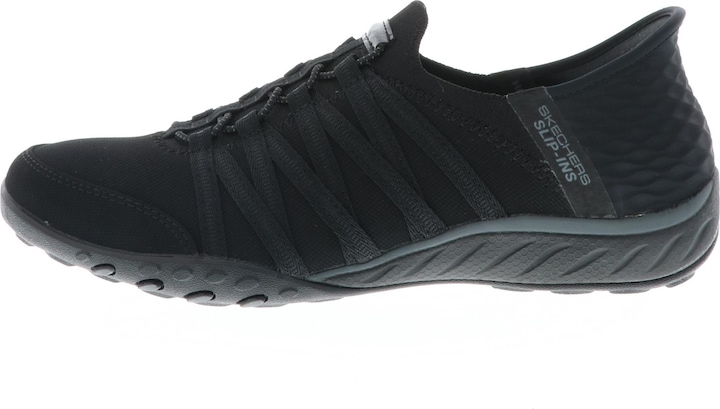 Actual product image Skechers 100593/BBK Breathe-Easy-Roll-With-Me Ladies Sneaker Sneakers Slipper VEGAN black (40)