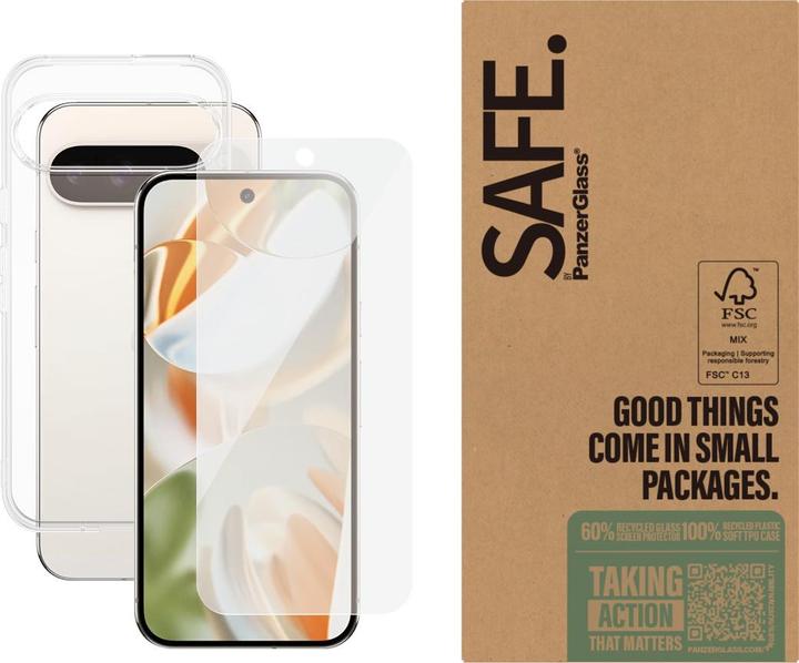 Produktbild PanzerGlass CARE by ® Fashionable Case Transparent X-Ray Soft Basic Google Pixel 9 Pro | 9, Cover, G (Google Pixel 9, Google Pixel 9 Pro)