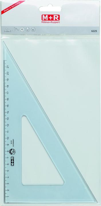 Actual product image M+r Angle 60deg 29cm smoke transparent scale 22cm (31.80 cm)