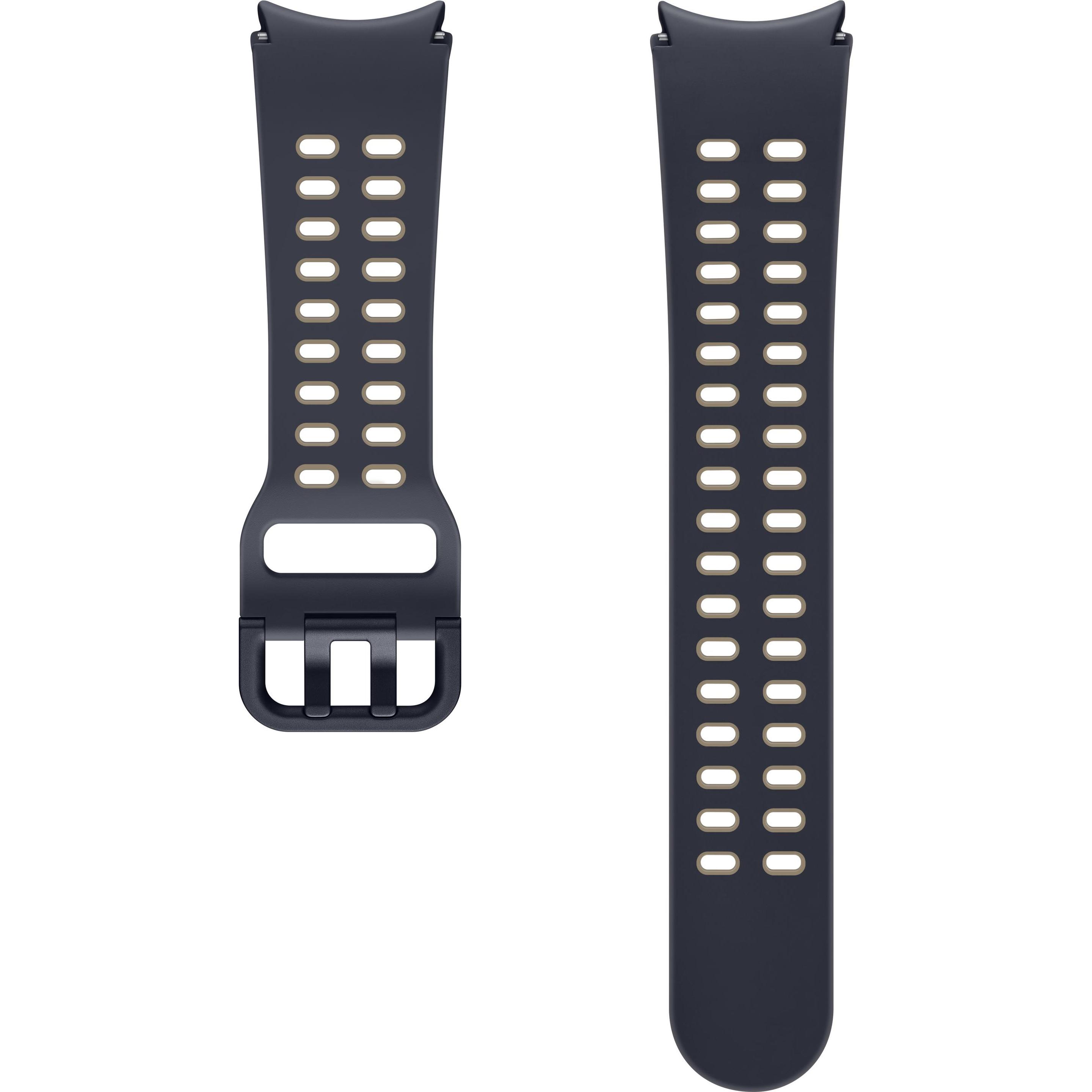 Samsung Extreme Sport Band (20 mm, Fluoroelastomer, Galaxy Watch6), Uhrenarmband, Grau