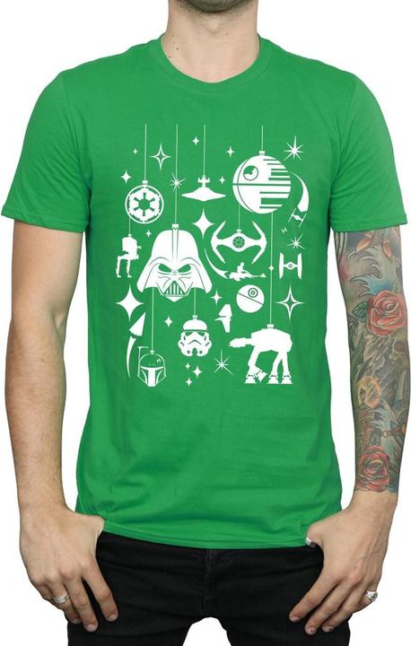 Image du produit Star Wars - T-shirt CHRISTMAS DECORATIONS - Homme (L)
