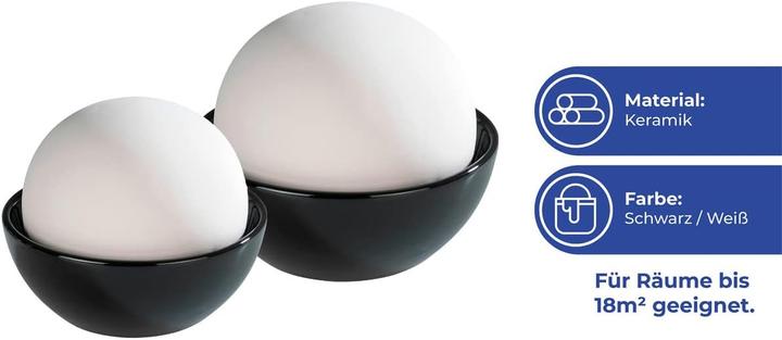 Produktbild Wenko Luftbefeuchter RONDO, 2-teilig (18 m²)