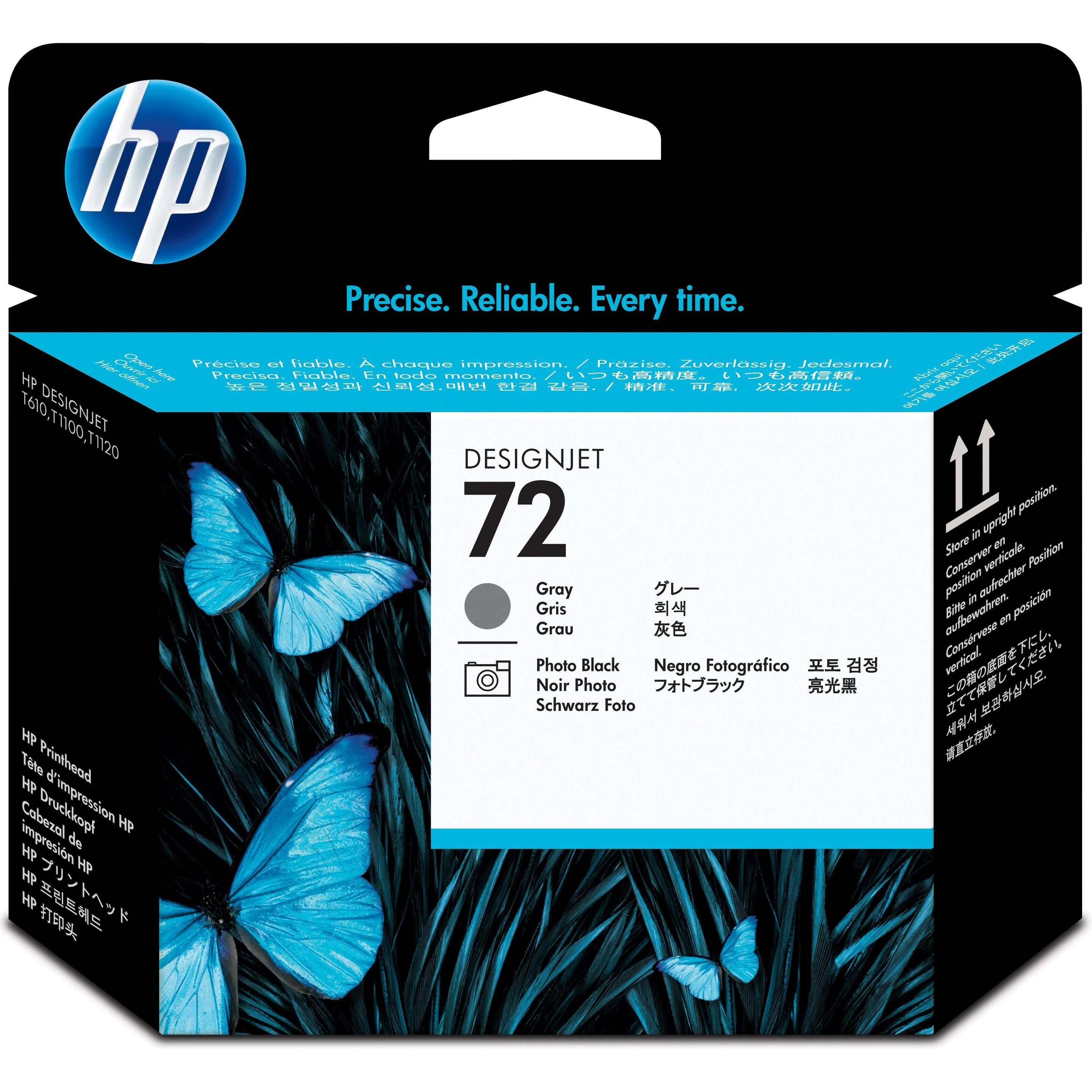 HP, Druckerpatrone, 72 (BK, GY)