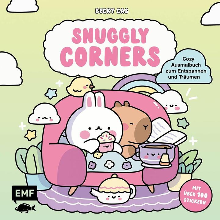 Snuggly Corners – Cozy Ausmalbuch zum Entspannen und Träumen