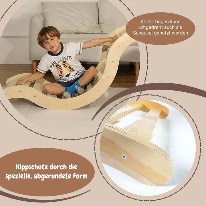 Produktbild Hermex Holzklettergerüst Indoor