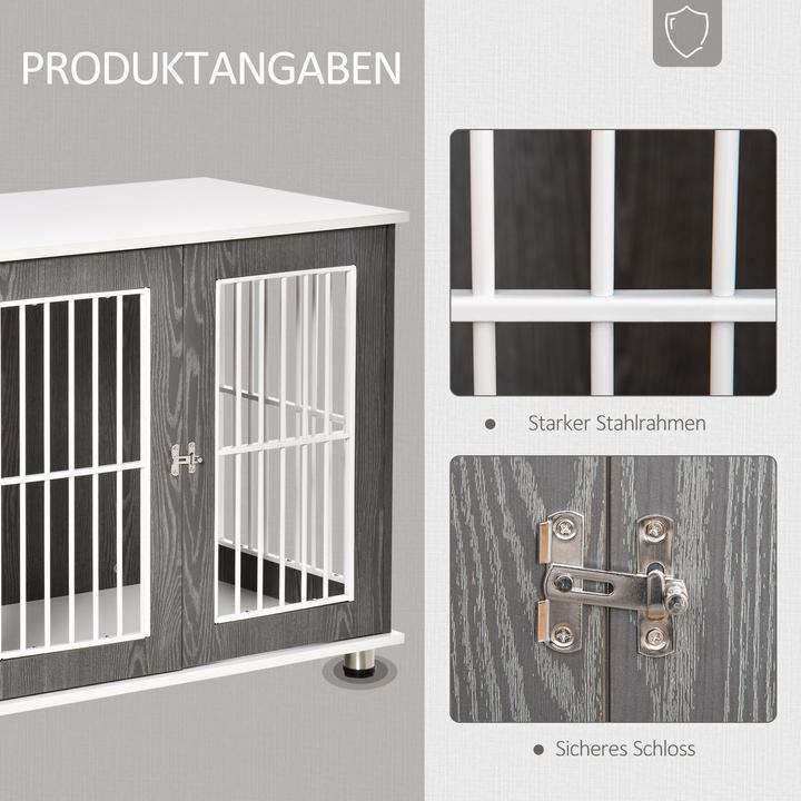 Actual product image PawHut Dog cage with table top (Dog house)