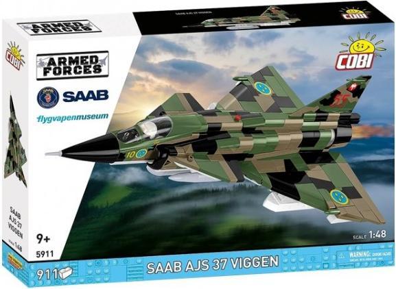 Actual product image Cobi Kampfjet SAAB AJS 37 Viggen - Klemmbausteine
