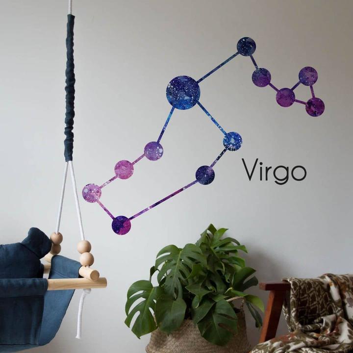 Immagine prodotto Trenddeko Costellazione della Vergine - Virgo (110 x 92 cm)