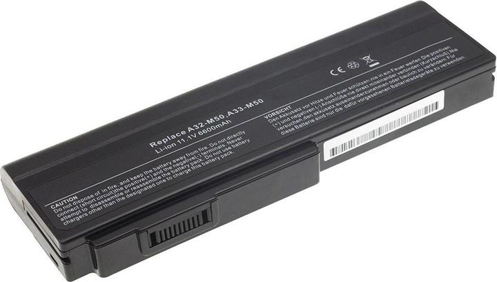 Image du produit GreenCell Batterie d'ordinateur portable pour Asus A32-M50 A32-N61 N43 N53 G50 - 11.1V - 6600mAh (9 cabines, 6600 mAh)