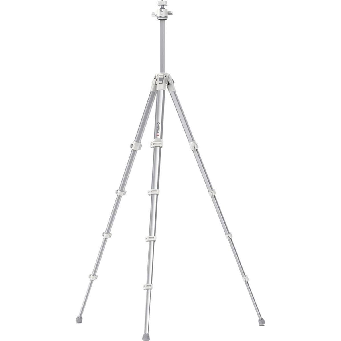 Ulanzi YING Ombra II Travel Tripod (White) (Carbonio), Treppiede, Bianco