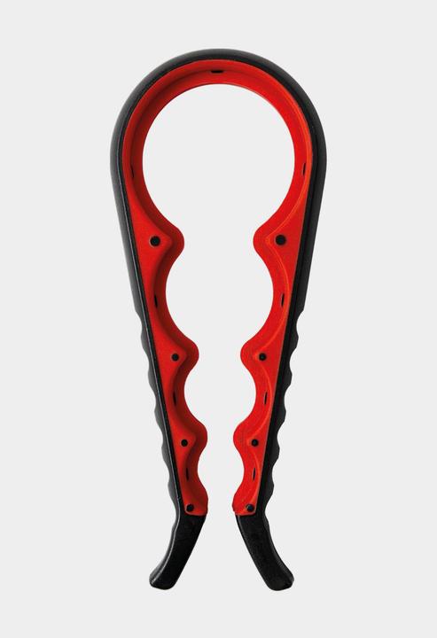 Produktbild Werkstein Multi Deckel- und Flaschenöffner, 9 x Ø 22.5 cm, Rot / Schwarz (Deckelöffner)