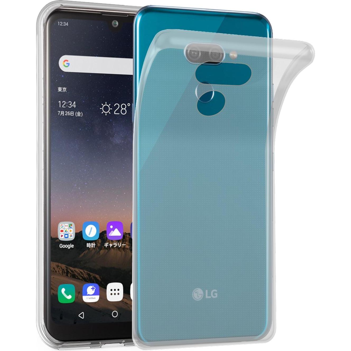 Cadorabo TPU Ultra Slim AIR Cover (LG K50), Smartphone Hülle, Transparent