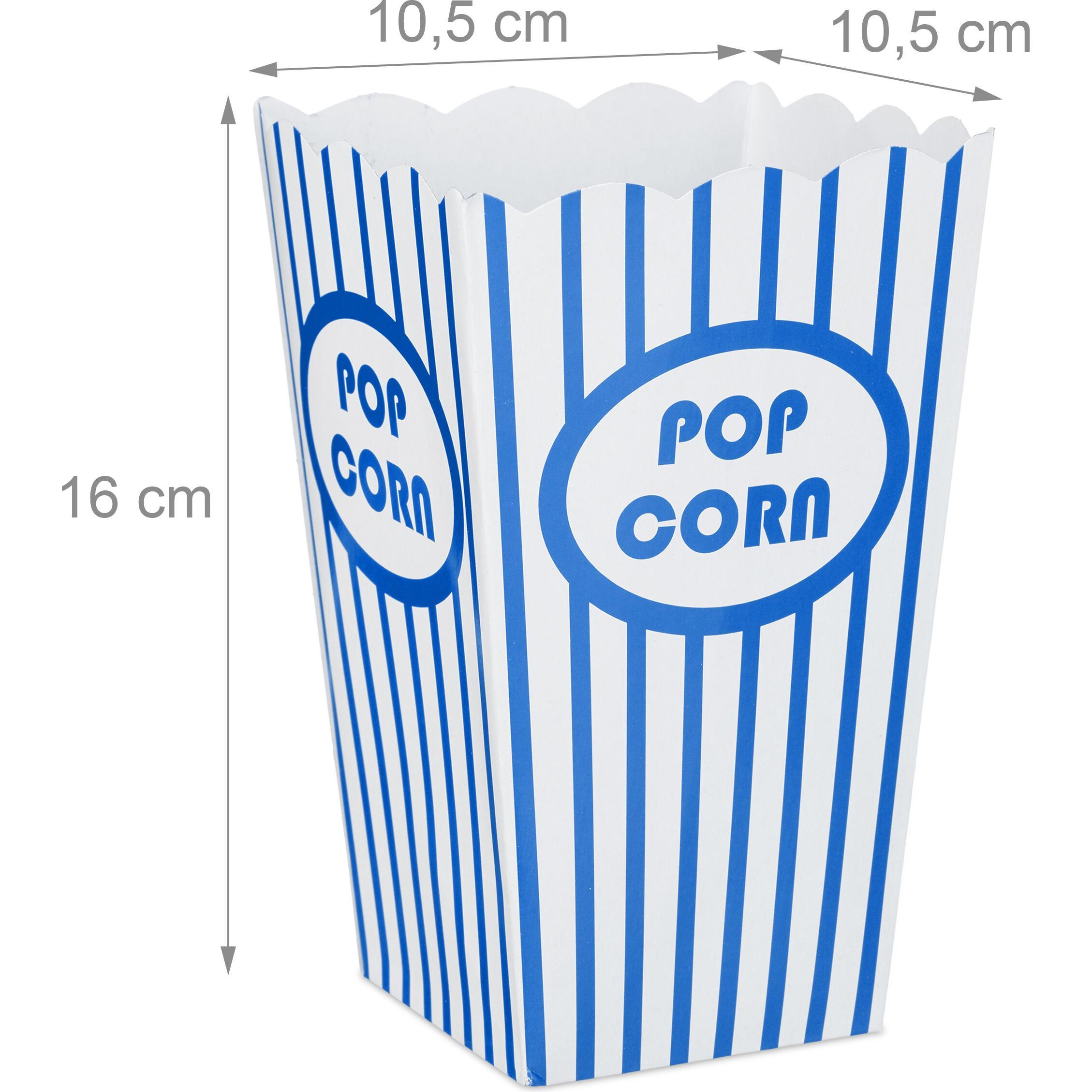 Thumbnail - Relaxdays, Einweggeschirr, Popcorntüten (48 x)
