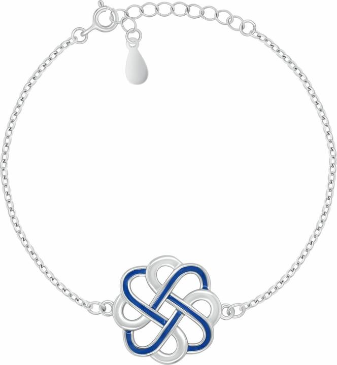 Immagine prodotto Brilio Silver - Stylish silver bracelet Celtic wick BRC211W (Argento)