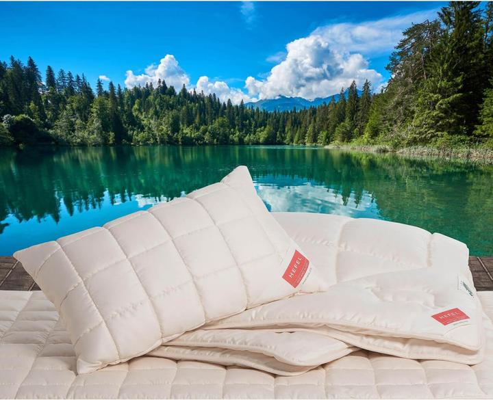Image du produit Hefel Couette en lin bio (Coton, Lin, 200 x 210 cm)