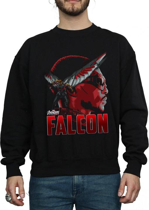 Produktbild Avengers Infinity War Falcon Charakter Baumwolle Sweatshirt (3XL)