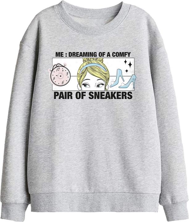 Produktbild Cinderella Dreaming Of Comfy Sneakers Sweatshirt (128)