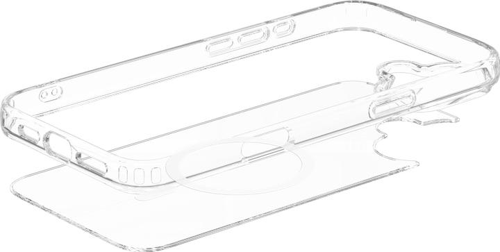 Actual product image Cazy Cover with magnetic ring, compatible with Qi2/MagSafe (Apple iPhone 16 Plus)