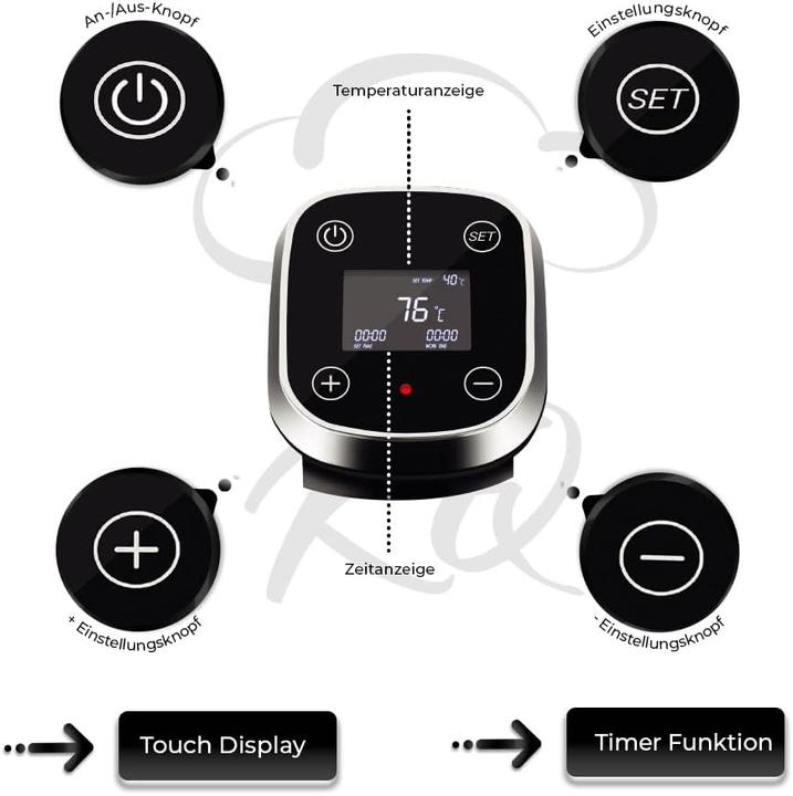Produktbild KitchenQuality Sous Vide Garer