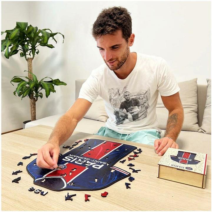 Image du produit Iconic PSG FC - Maillot - Puzzle en bois Taille M (270 pièces) (270 pièces)