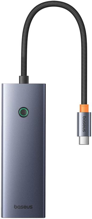 Produktbild Baseus Hub 7in1 UltraJoy, USB-C - HDMI, VGA, 4xUSB 3.0, PD (grey) (USB-C, 7 Ports)