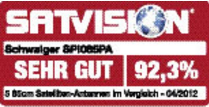 Produktbild Schwaiger SPI085PW (Parabolantenne, 39.30 dB, DVB-S / -S2)