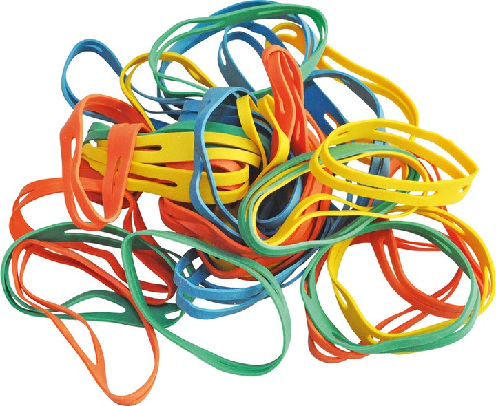 Q-Connect Kreuzgummibänder (57 Stk.)