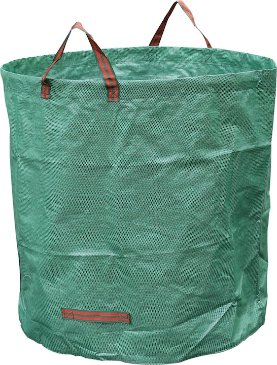 Mojawo Gartenabfalltasche Gartenabfallsack Kunststoffring Biomüll 500L (500 l)