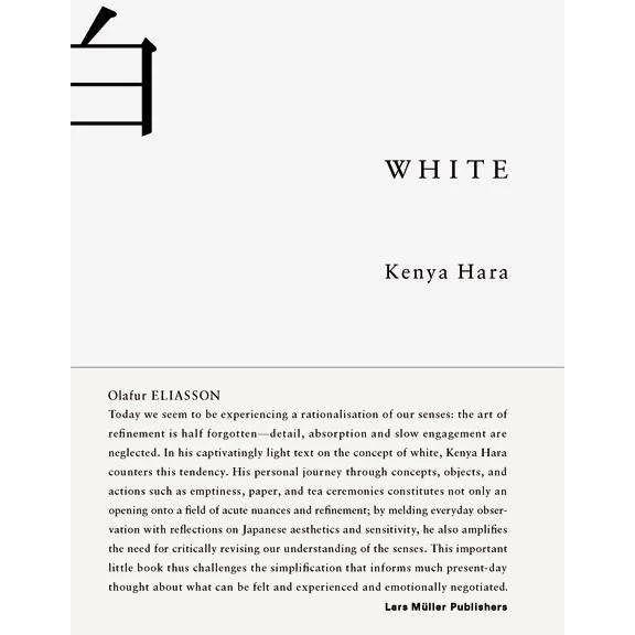 White, Sachbücher von Kenya Hara