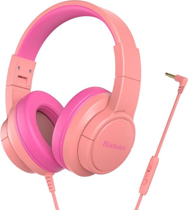 Blackview Fitbuds K1 (Assistant vocal - Jack 3.5 mm) Rose (Kabelgebunden)