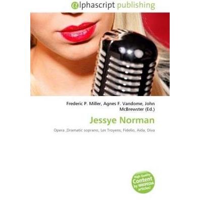 Jessye Norman, Fachbücher von Agnes F. Vandome, Frederic P. Miller, John McBrewster