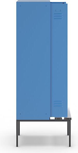 Actual product image Wolf Clothes locker with bench underneath (60 cm, 214 cm)