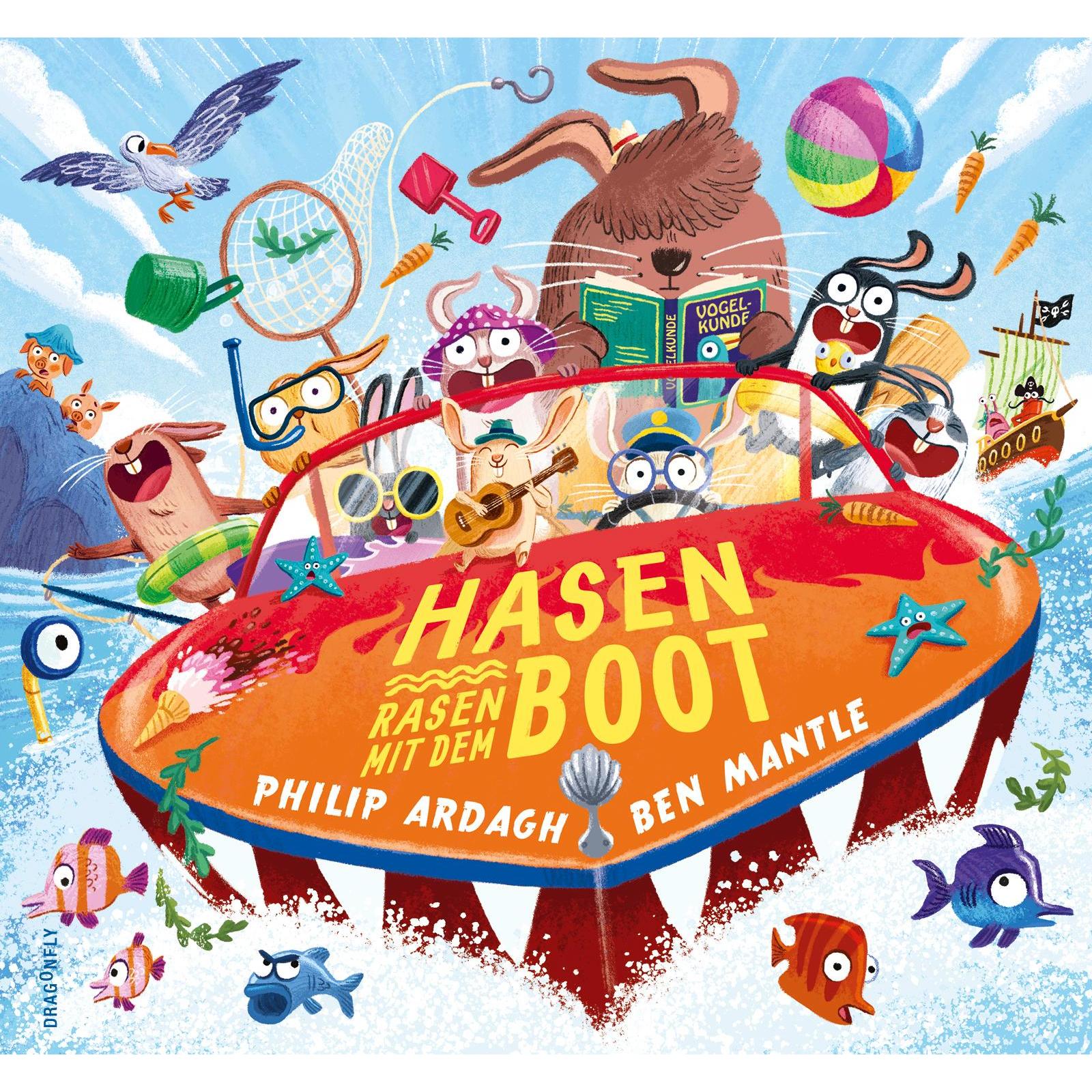 Hasen rasen mit dem Boot, Kinderbücher von Philip Ardagh